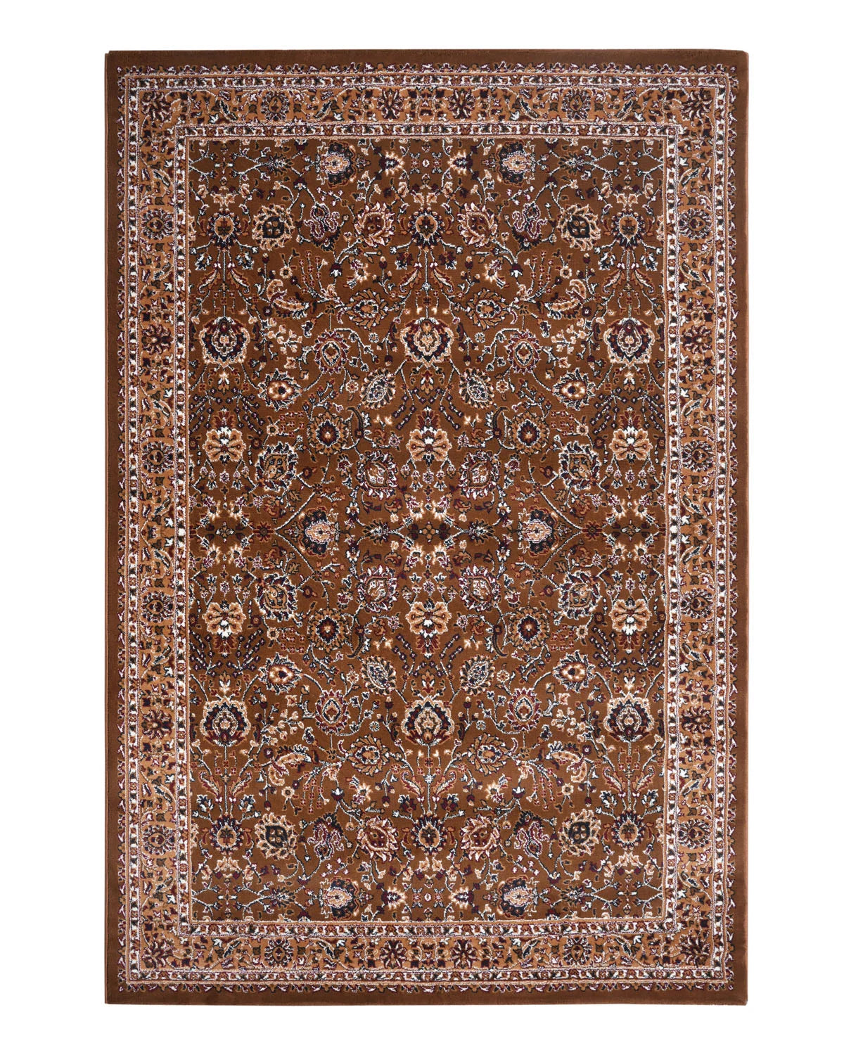 Royal Floral Vine Brown Carpet