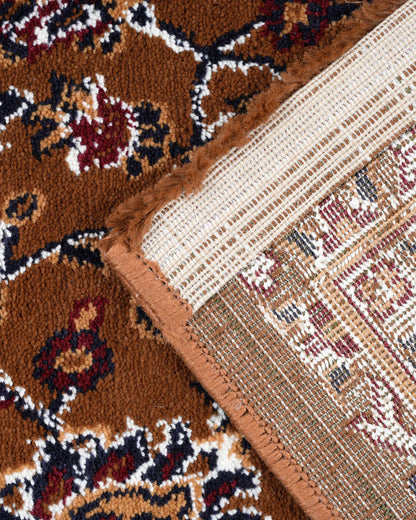 Royal Floral Vine Brown Carpet