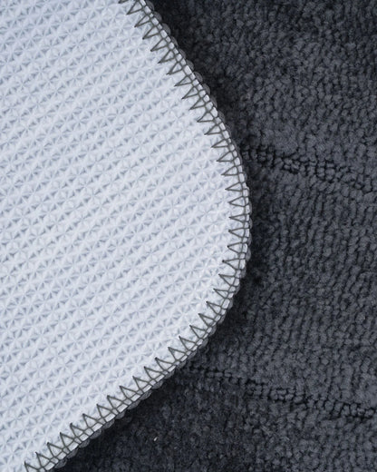 Two Racer Mats | Dark Grey