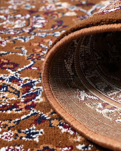 Royal Floral Vine Brown Carpet
