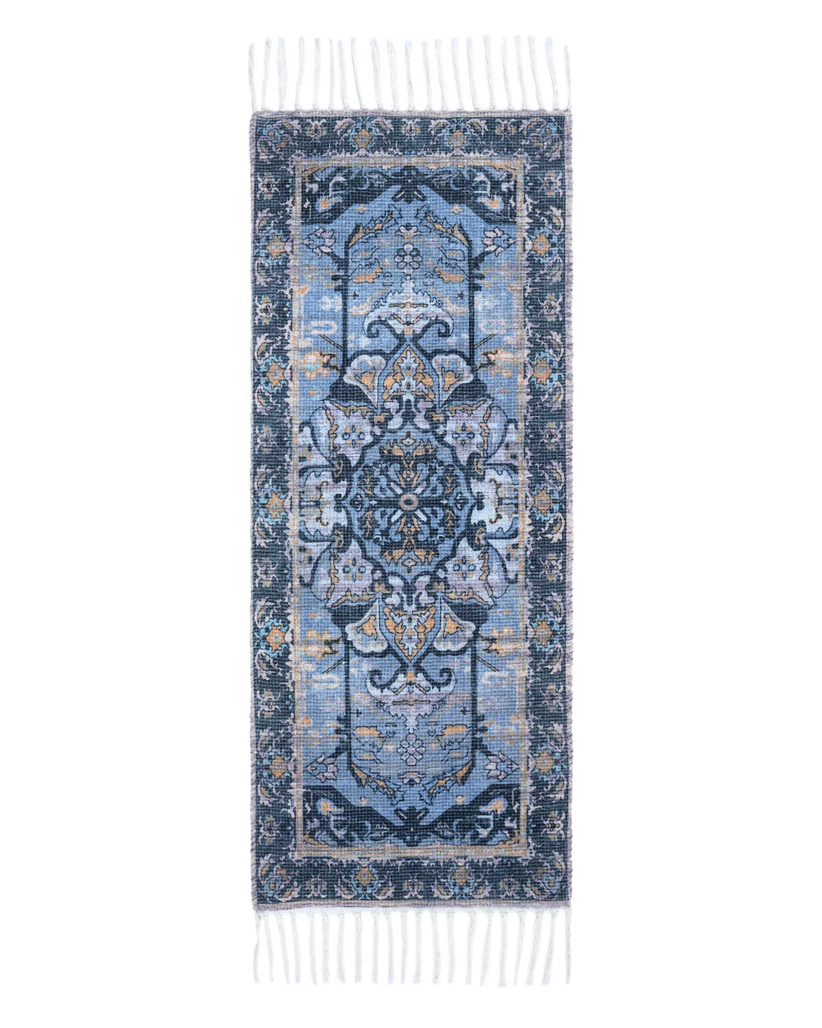 Plush Chenille Rug | Blue