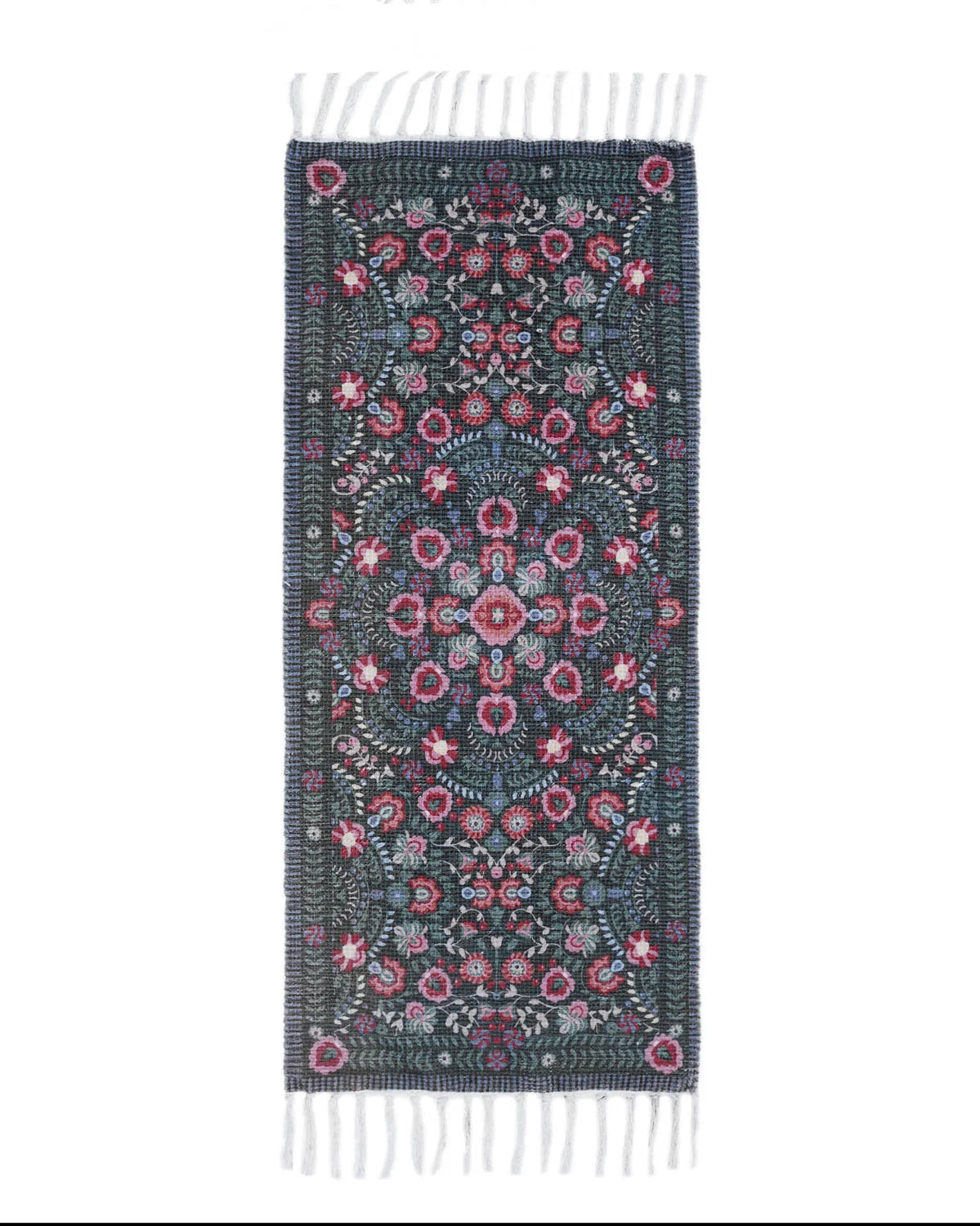 Plush Chenille Rug | Green