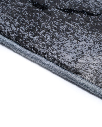Cosmo Carpet | Grey and Maroon