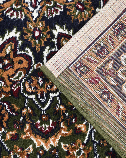 Royal Star Medallion Green Carpet