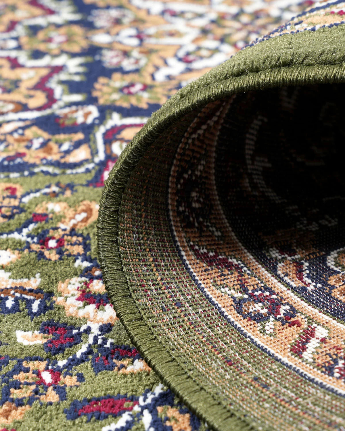 Royal Star Medallion Green Carpet