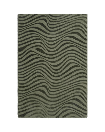Aura Carpet | Green Zebra