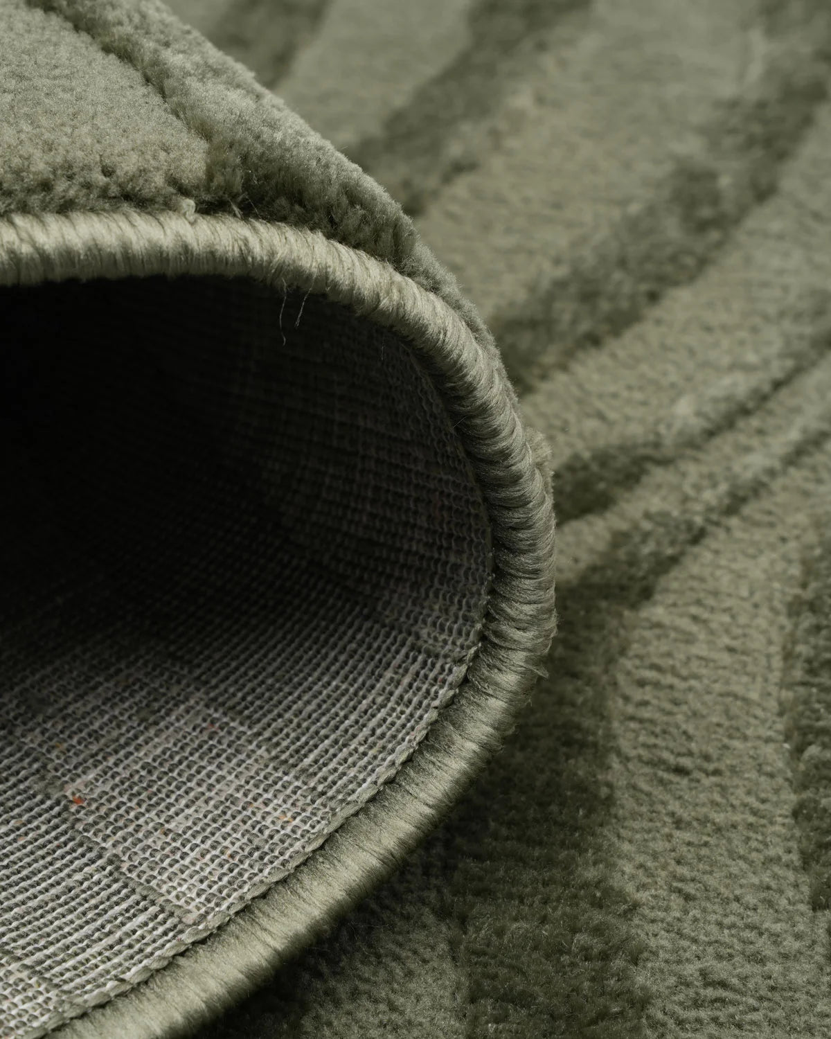 Aura Carpet | Green Zebra