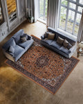 Royal Star Medallion Gold Carpet