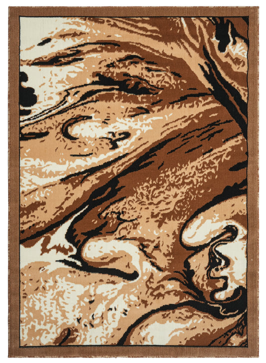 Crown Brown Marble Carpet
