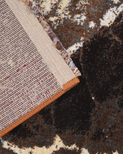 Cosmo Carpet | Coffee and Ivory