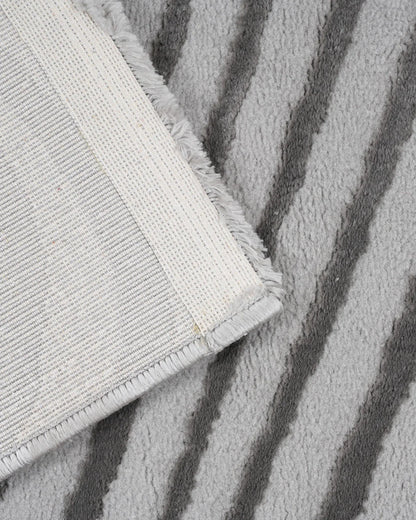 Aura Carpet | Grey Zebra