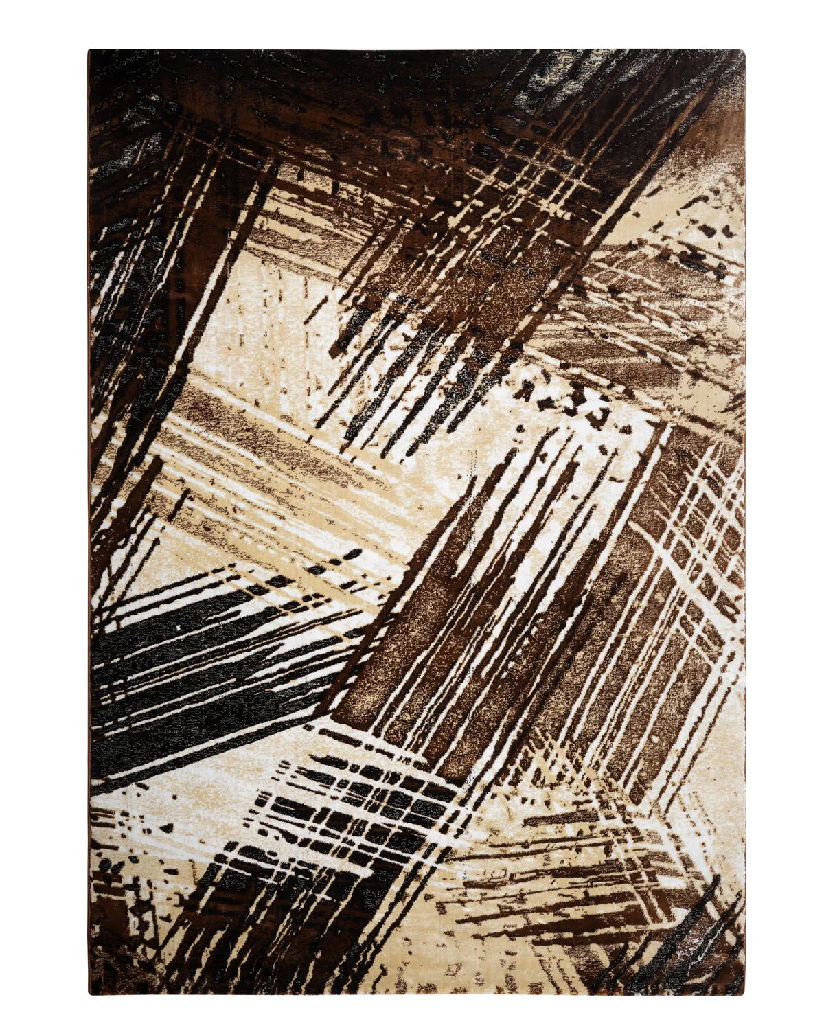 Cosmo Carpet | Ivory and Brown