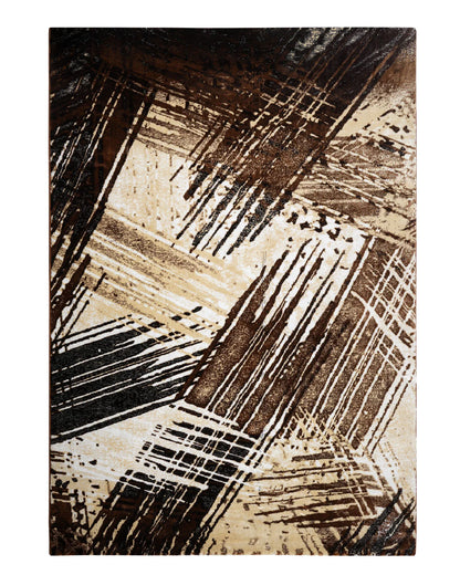 Cosmo Carpet | Ivory and Brown