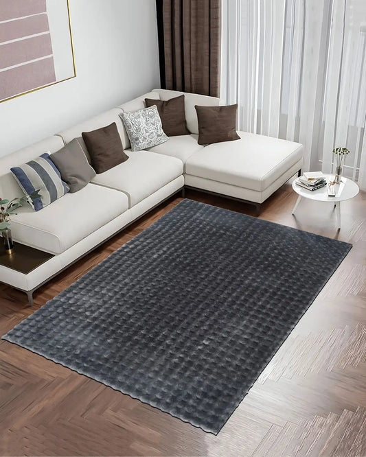Cocoon Carpet 150×210 Cm Dark Grey