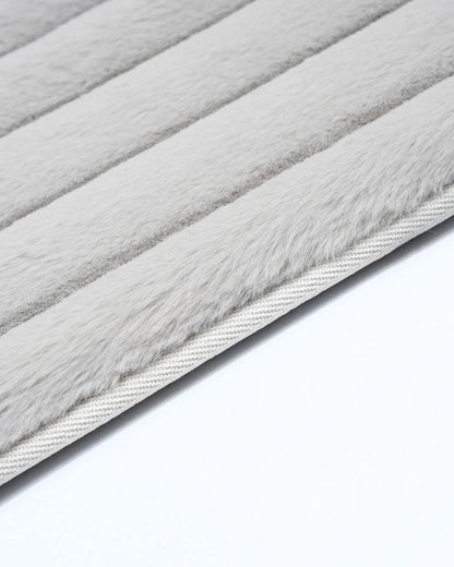50X80 CM | Pencil Bathmat | Light Grey