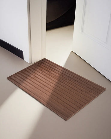 50X80 CM | Pencil Bathmat | Brown