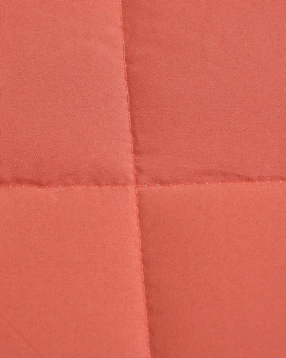 Amelia Reversible Comforter & AC Quilt | Peach | Box Design