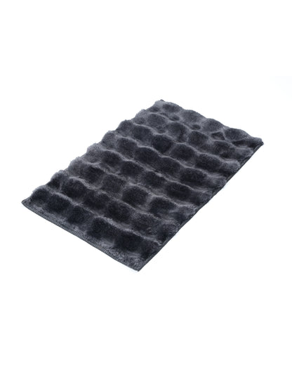 40x60 Cm | Set Of 2 Pcs | Cocoon Bathmat | Dark Grey