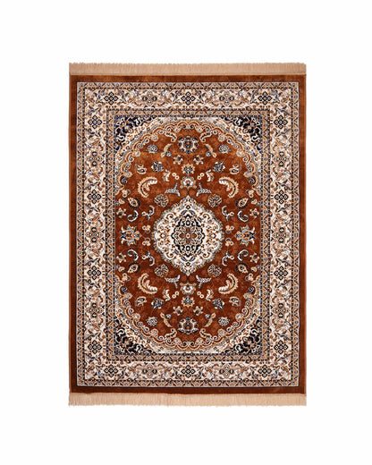 5X7 Ft Persian Legacy Carpet | Golden Brown | 150 X 200 CM
