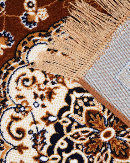 5X7 Ft Persian Legacy Carpet | Golden Brown | 150 X 200 CM