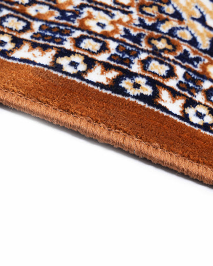 5X7 Ft Persian Legacy Carpet | Brown and Blue | 150 X 200 CM