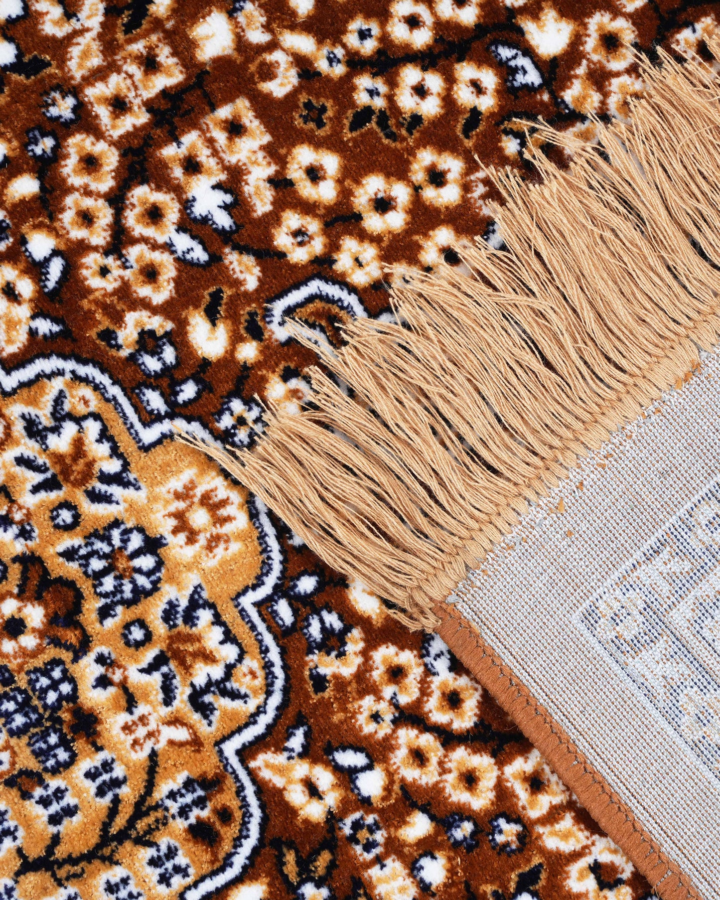 5X7 Ft Persian Legacy Carpet | Brown and Blue | 150 X 200 CM