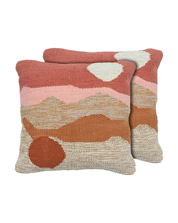Hellen Decorative Cushions Covers (Set-of-two)