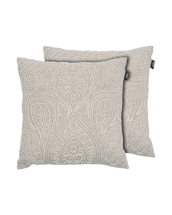 Kala Embroidered Cushion Covers (set-of-two)