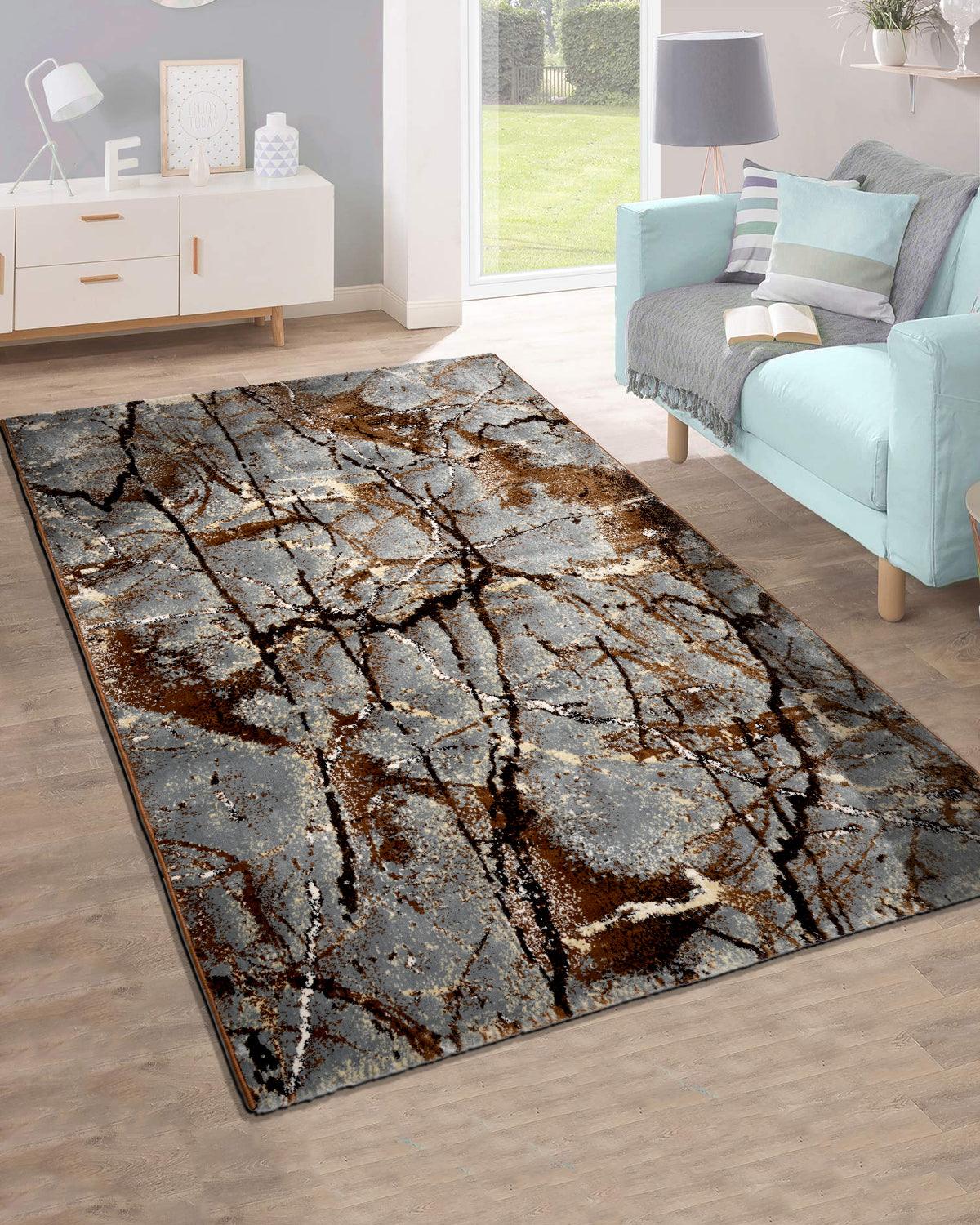 Diamond Carpets | Grey rust