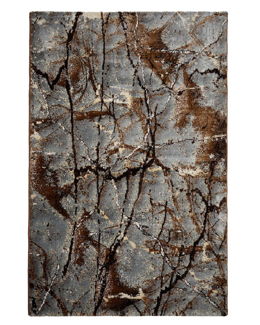 Diamond Grey Rust Carpet