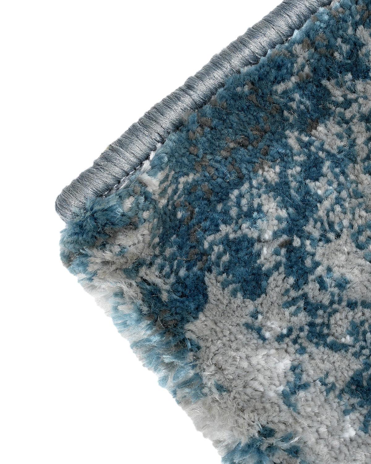Diamond Carpets | Blue Circular Waves