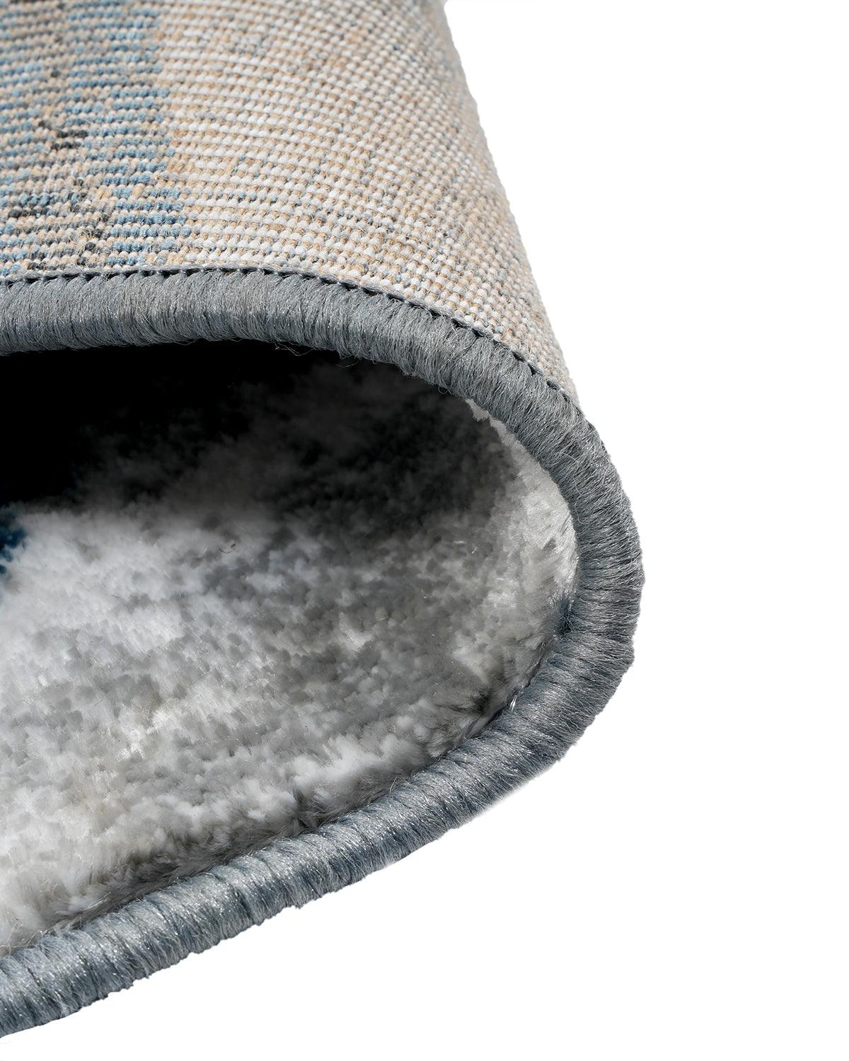 Diamond Carpets | Blue Circular Waves