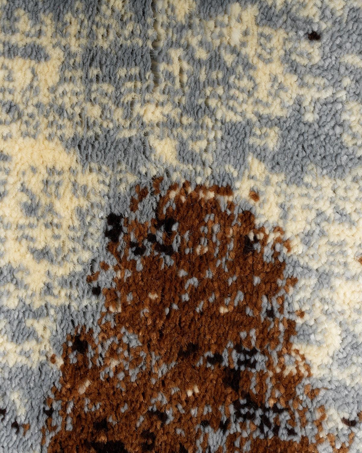 Diamond Carpets | Brown, Beige, Grey Splatter