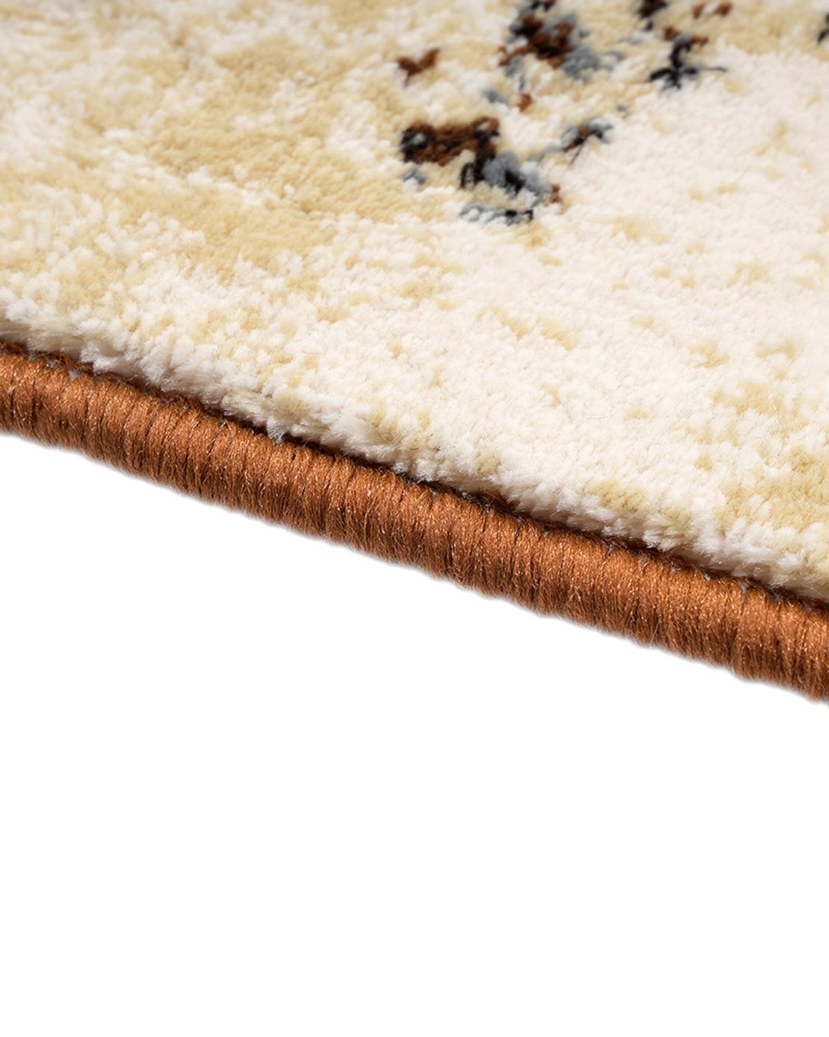 Diamond Carpets | Abstract Brown Beige Wave