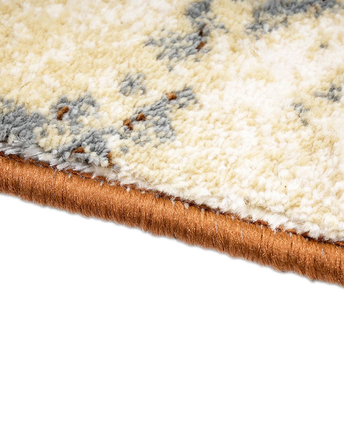 Diamond Carpets | Circular Beige Brown