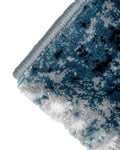 Diamond Abstract Block Aqua Carpet