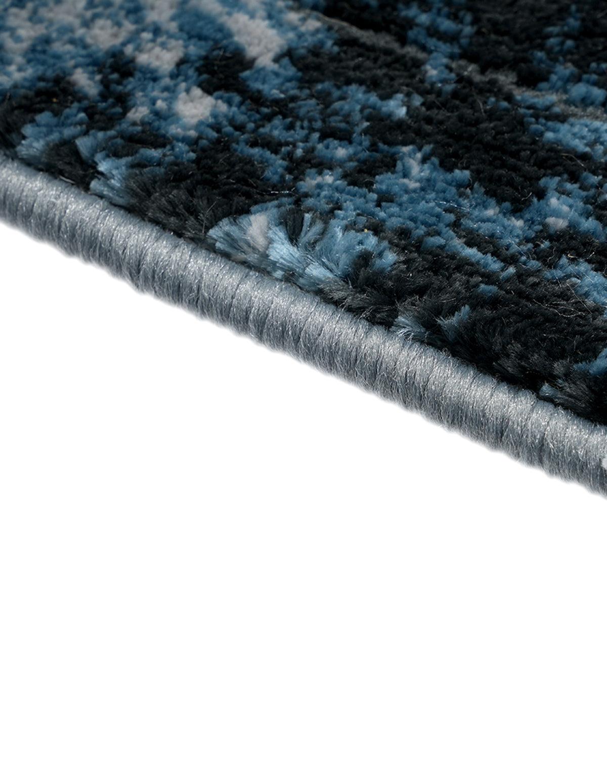 Diamond Carpets | Abstract Block Blue
