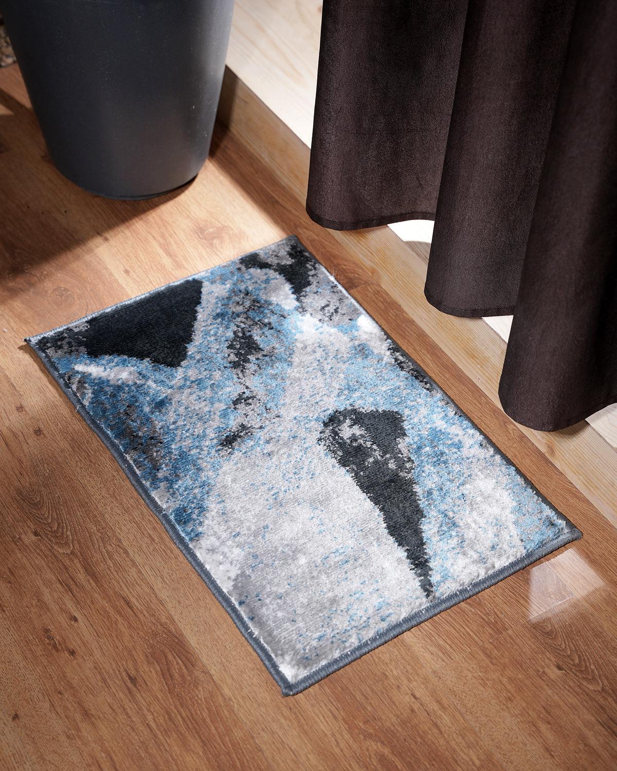 40X60 CM Diamond Doormat | Ocean Blue