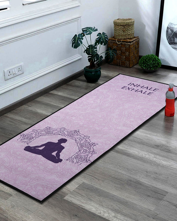 4mm of Inhale Exhale Asana Yoga Mat Online | Grhamoy