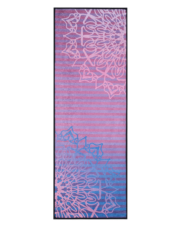 4mm Purple Blue Mandala Yoga Mat Online | Grhamoy