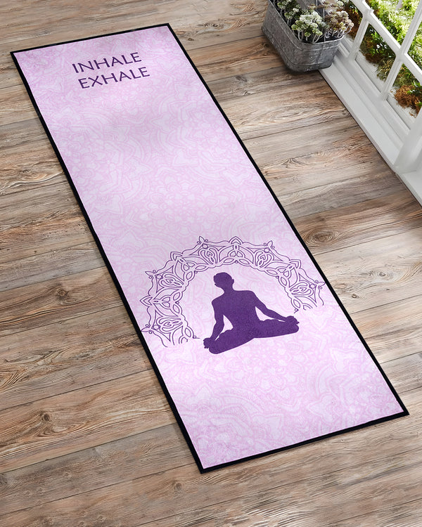 8mm Inhale Exhale Asana Yoga Mat Online | Grhamoy