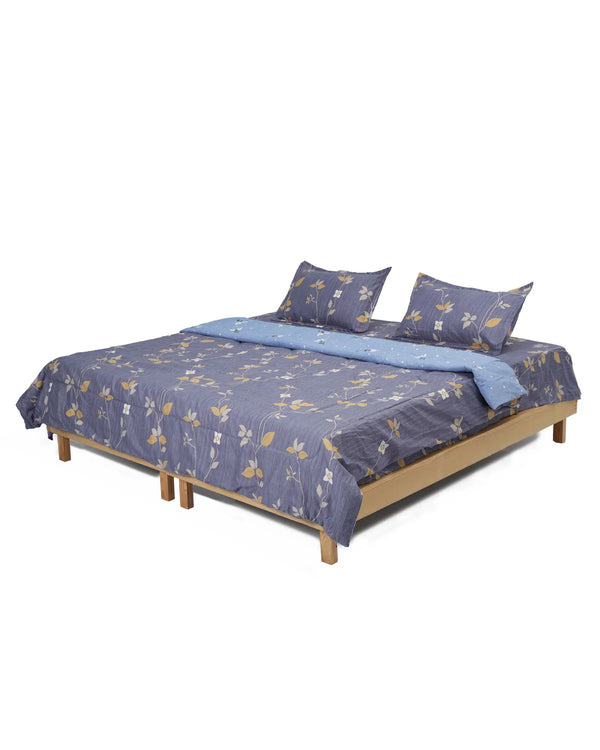 Dream Reversable Grey With Leaf_220x240cm_Set_Of_4