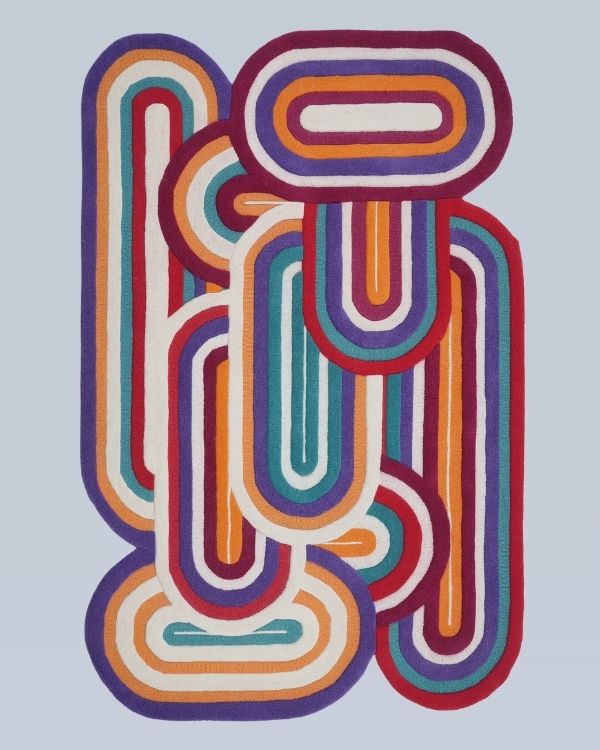 Shaped Carpet 01  | Multicolor