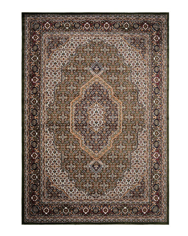 Royal Heritage Medallion Green and Brown Carpet