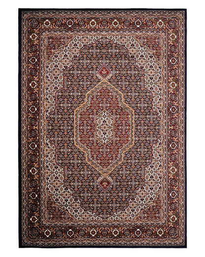 Royal Heritage Medallion Red and Navy Carpet