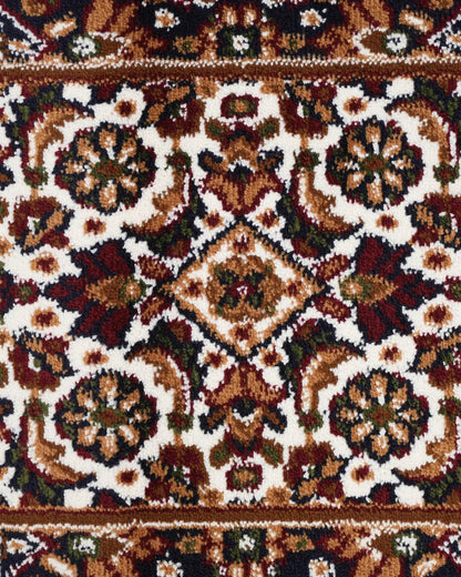 Royal Heritage Medallion Red and Beige Carpet