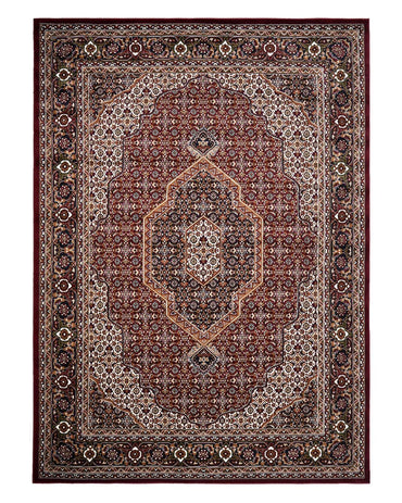 Royal Heritage Medallion Red and Beige Carpet
