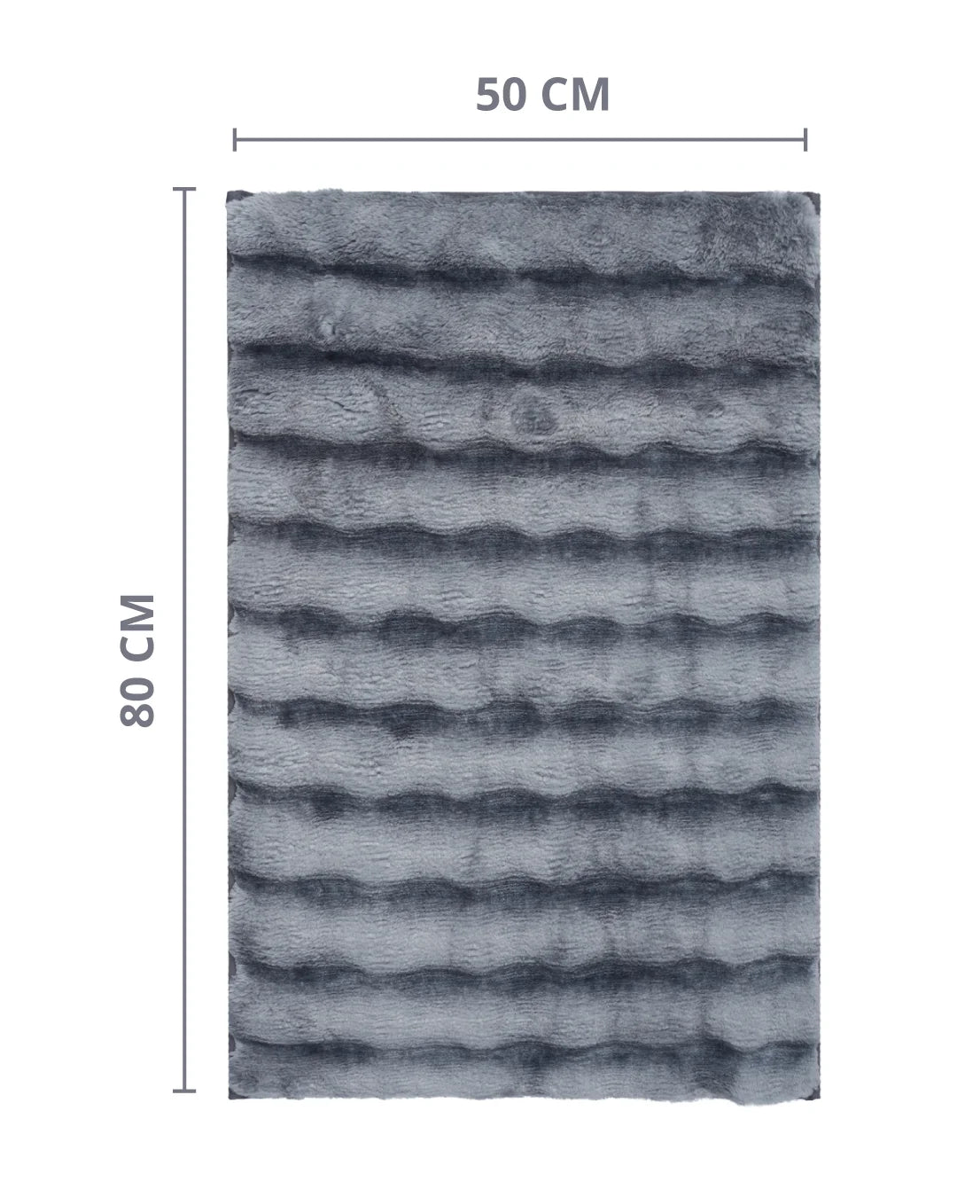 50x80 Cm | Cocoon Bathmat | Light Grey