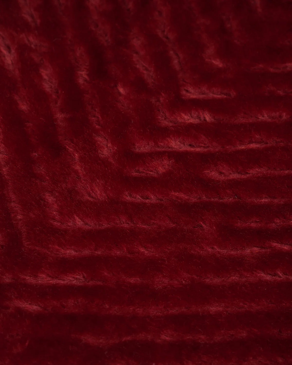 Cuddle Double Bed Maroon Blanket