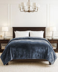 Cosmo AC Blanket | Midnight Shadow | Flano Fabric